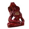 New Years Gift Wooden Zodiacs Snake Figurine Landscape Ornament for Home Decorations Office Desk Accessories