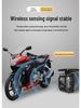 Solar-Powered TPMS for 2-Wheel Electric Motorcycles with External Tire Sensors