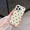 Etui z Kropkami Serce Kokardka Dla Honor 400 Lite Pro 90 Lite 5G X9D X7B X9B Magic 6 Lite Matowe 2 w 1 Galaretkowe Pokrowiec