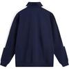 Li Ning Color Block Zip Up Stand Collar Comfortable Breathable Versatile Casual Jacket Men Jacket Blue AFDV111-4