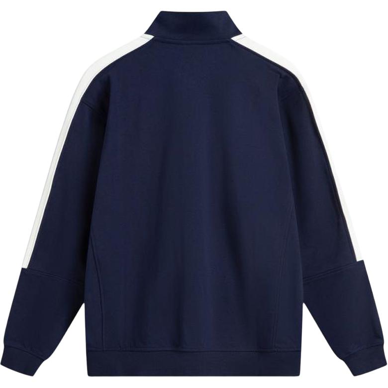 Li Ning Color Block Zip Up Stand Collar Comfortable Breathable Versatile Casual Jacket Men Jacket Blue AFDV111-4