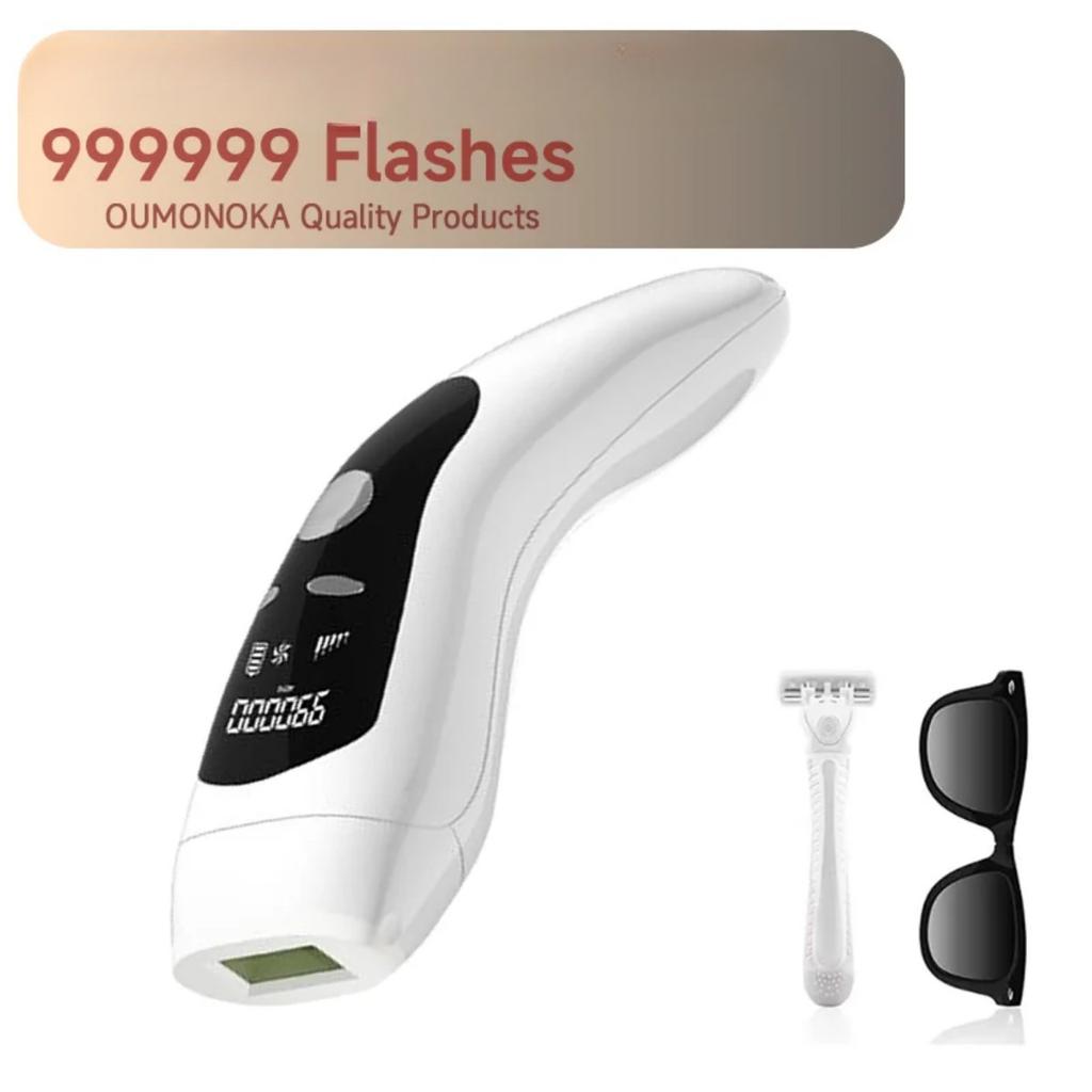 JOYBLISS Permanent Laser Hair Removal Bikini Women's IPL Depilators Shaver Facial Hair Cutting Machine Men's Razo To Remove Hair Trimmer