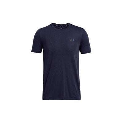 Logo Print Fashionable Comfortable Casual Sports Pullover Round Neck Short-Sleeve T-Shirt Men Tops Navy-Blue 1376781-410