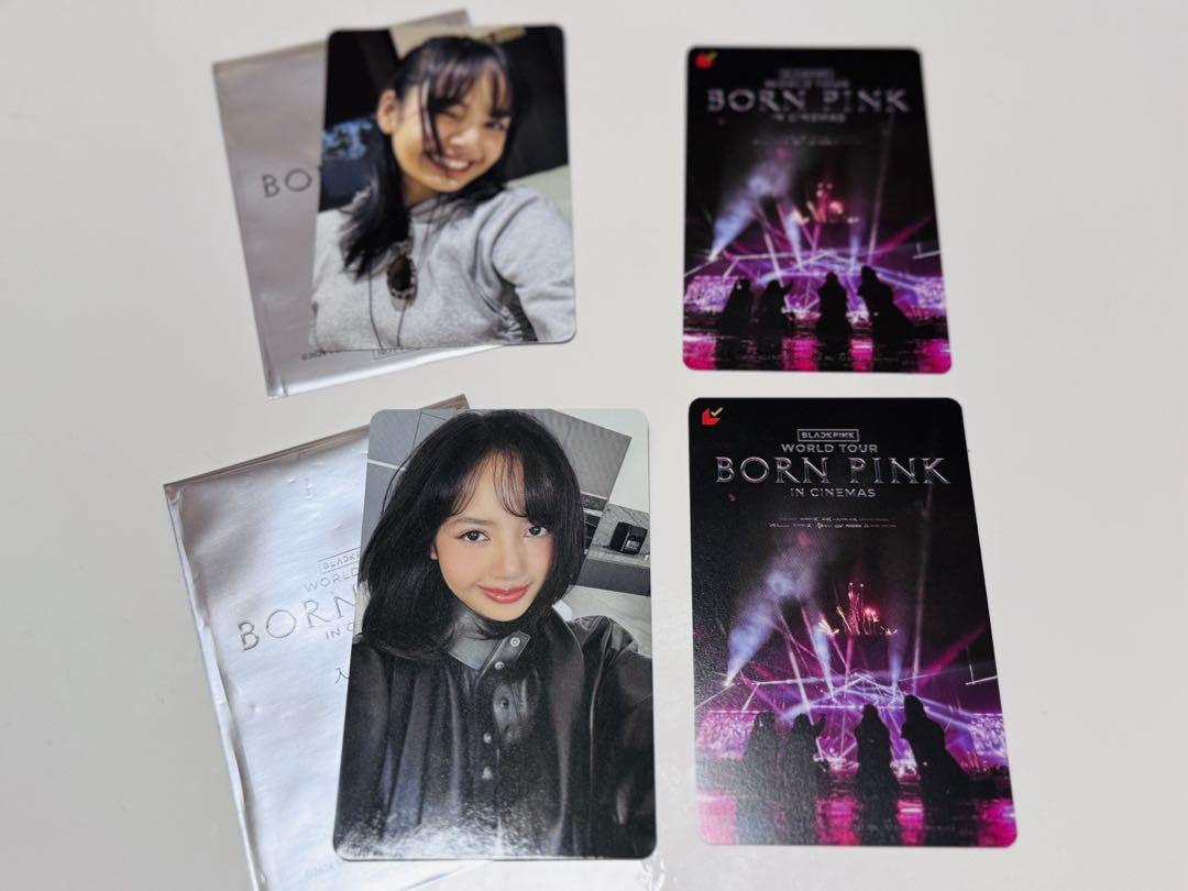 

[USED] BLACKPINK Lisa LISA Admission Bonus Trading Card BORNPINK