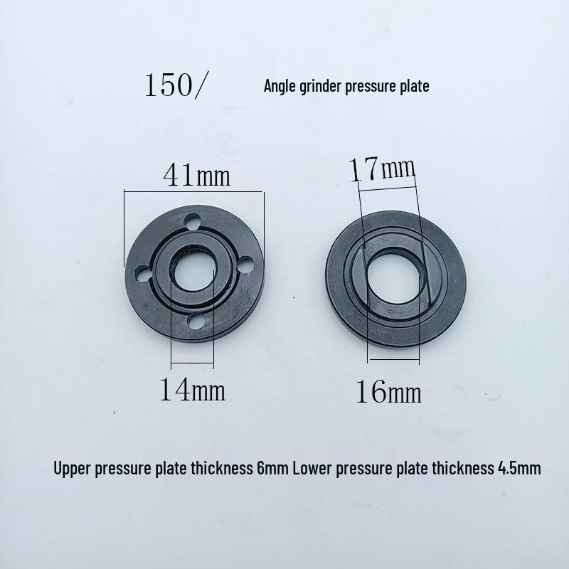 125/150 Angle Grinder Pure Iron Clamping Plate Fixture