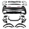 Compatible with 20-24 Mercedes X167 GLS, Maybach-style Upgraded Bumper Full Body Kit.