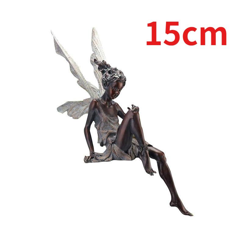 Flower Fairy Ornaments Home Garden Fairy Ornaments Design and DecorationWinged Angel Flower Fairy Courtyard Art