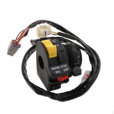 Left Handlebar Start Stop Switch Sturdy for Suzuki Quadsport Z400 03 04