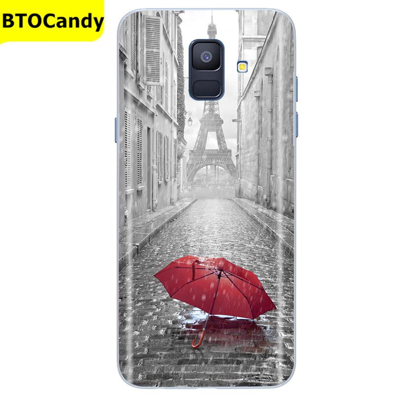 For Samsung Galaxy A6 2018 Silicone Case SIM SM A600 A600F Phone Case For Samsung A6 plus 2018 A605 A605F A6+ A 6 Tpu Case Coque