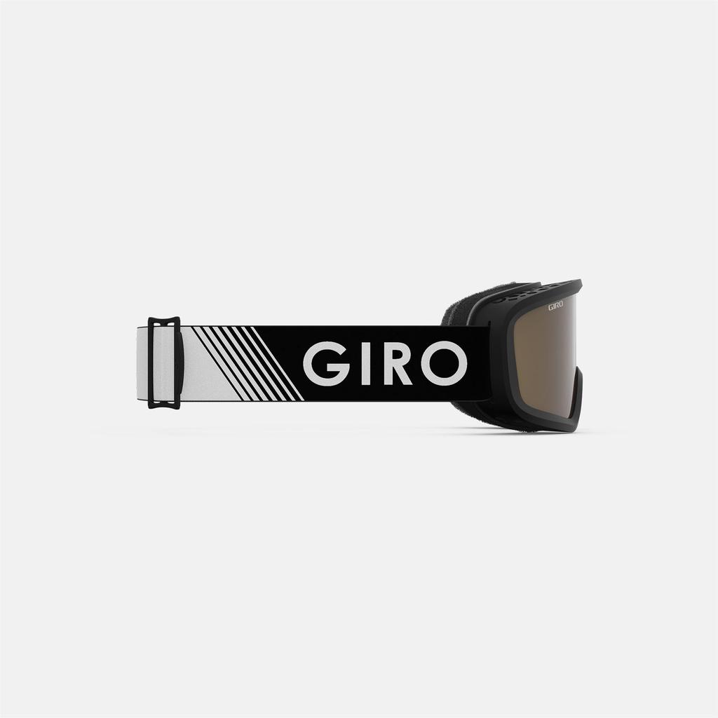 Giro Chico Toddler Ski Goggles Snowboard Goggles for Boys and Sizes Black Zoom Strap with Amber Rose Lenses 2.0 - Girls, 2-4 -
