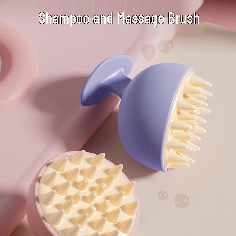 

Silicone Scalp Massager Shampoo Brush