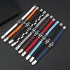 Men's Stainless Steel Luminous Football Team Leather Bracelet - Commemorative Gift