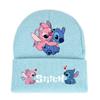Angel Winter Knitted Hat Unisex Rolled Brim Design Outdoor