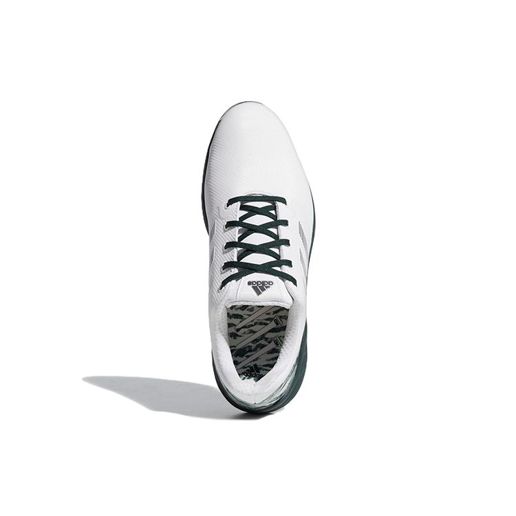 Collin Morikawa x adidas ZG21 Białe Lniane Zielone Męskie Sneakersy Chmurnobiałe Cieniowozielone HP9344