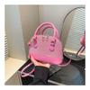 Small bag women's  new summer fashion retro portable shell bag simple casual shoulder messenger bag women's bag