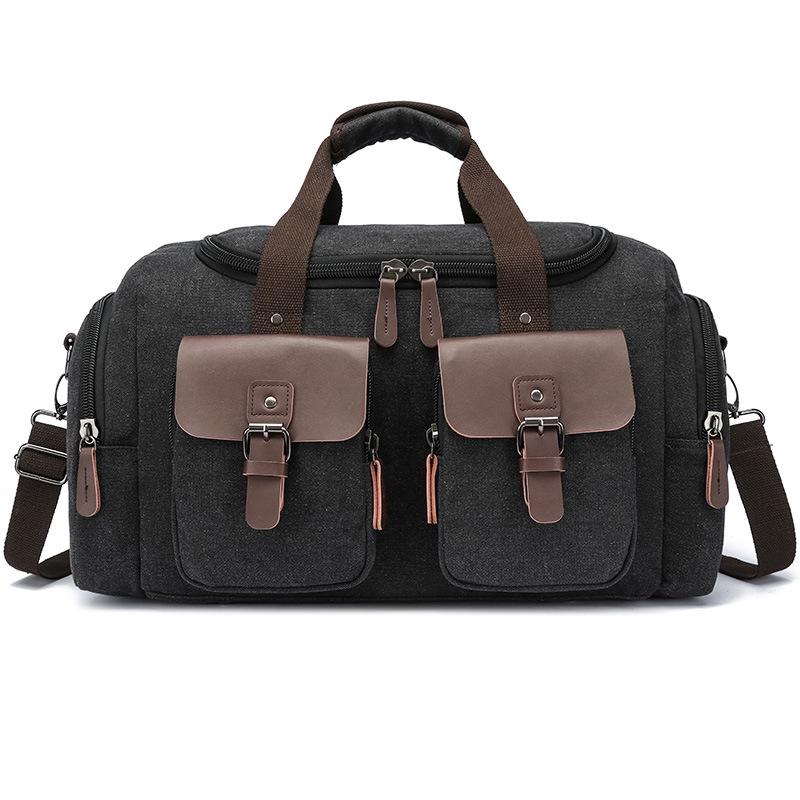 Waterproof Large Capacity Microfiber Canvas Crossbody Travel Bag