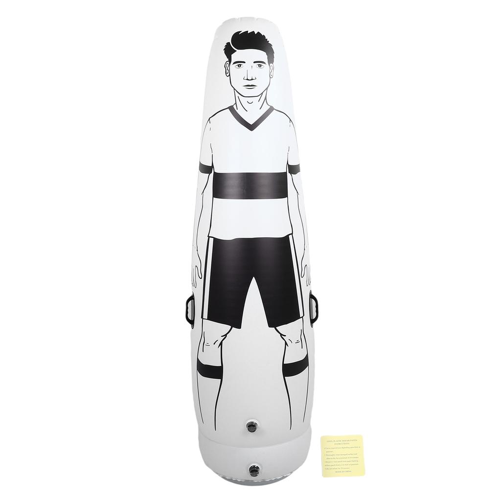 Soccer Inflatable Dummy Portable Inflatable Mannequin Football Practice Equipment for Indoor