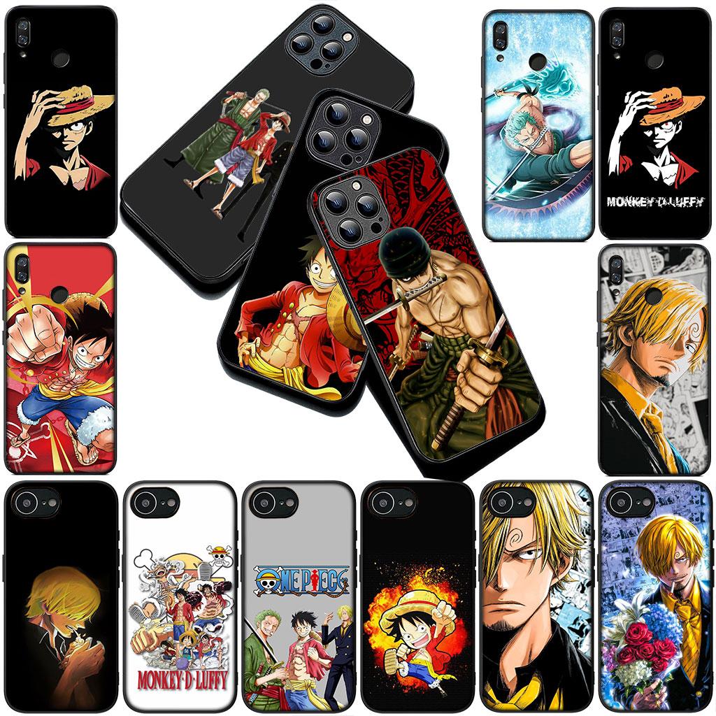 Handyhülle für Motorola Moto G86 G57 E14 E15 G14 G34 G35 G84 G24 A54 G15 Power E22 Hülle One Pieces Luffy Sanji Roronoa Zoro