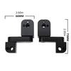 Strong Strength Aluminum Footrest Bracket with Adjustable Angle & Anti Corrosion Coating for MX350 MX650 SX500 Motorcycle