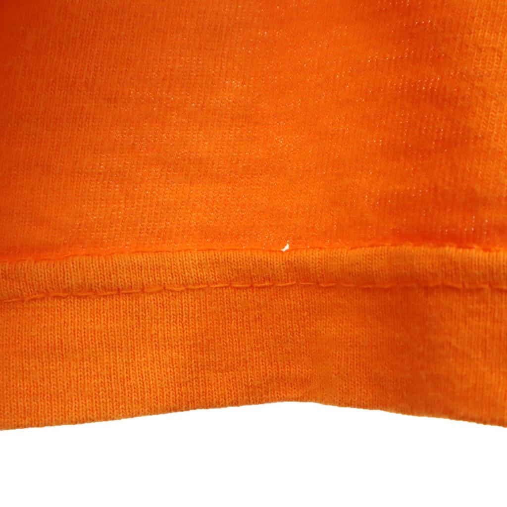 Guess Made in USA Short sleeve T-shirt XL Orange Men's Used