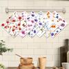 Cleaning Cloth Reusable Kitchen Dish Towels Eco-friendly Microfiber Colorful Floral Pattern Dishcloths Lint Free Washable Duster Rags Tea Towels