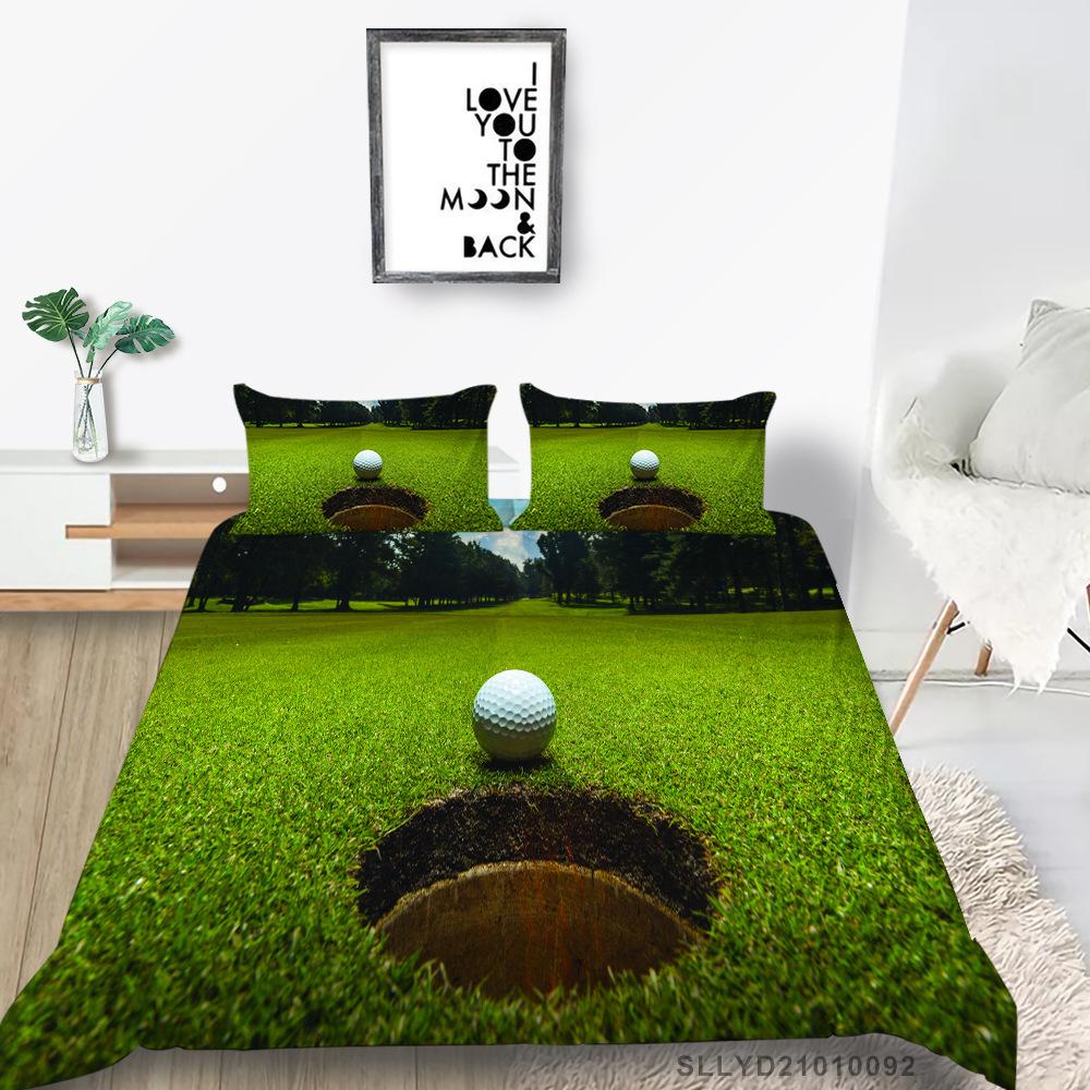 Ball Series Digital Printing Bedding Two Or Three-Piece Set Polyester