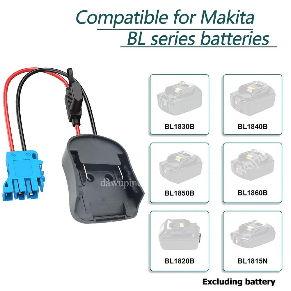 Power Wheels DIY Adapter Adapter Cable for Makita for Milwaukee for Dewalt 18V 20V Battery for Peg-Perego for Kids Ride-on Car
