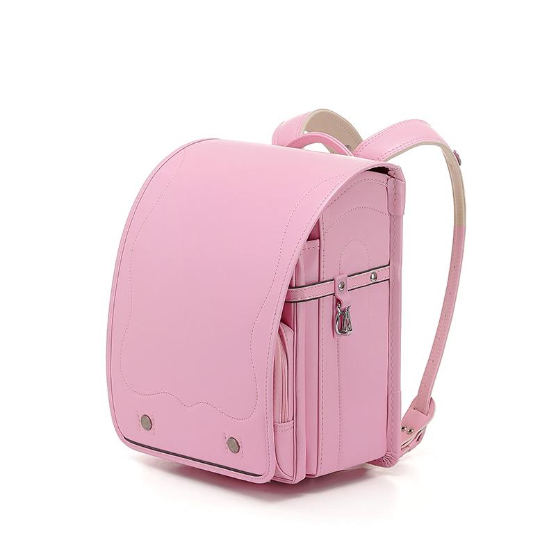 Japanese Kids  School Bag: Spine Protection & Lightweight Design for Grades 1-6 Girls
