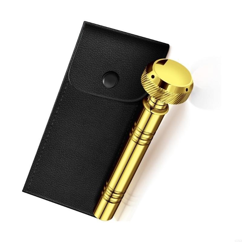 62KD Durability Steel Holy Water Sprinkler for Ceremonies Party with Leather Case