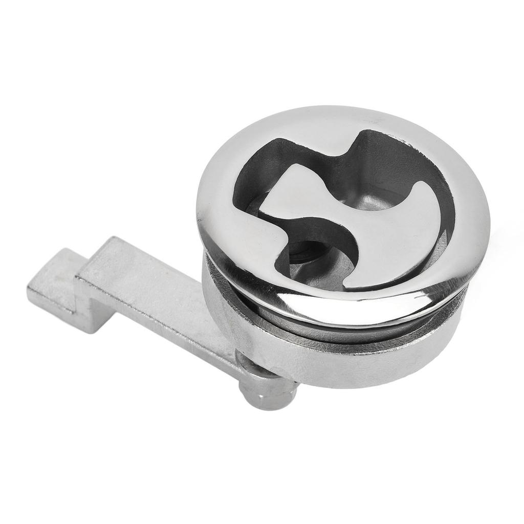Boat Floor Handle Lock Marine Hatch Latch Flush Mounted Stainless Steel Mirror Polished for Ship Cabinet Drawers