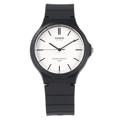Casio Standard Analogu-Uhr Weiß Herren MW-240-7E, Damen, Kinder, Jungen, Mädchen, Günstig, Schwarz
