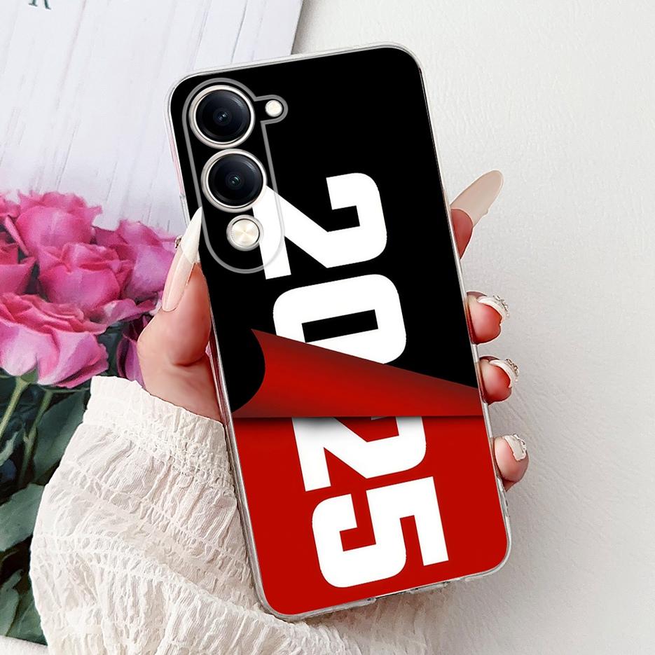For Vivo Y04 4G Case V2430 Cute Cat White Lion King Painted Cover Soft Slim Phone Case For Vivo Y29s Y 29 s VivoY04 Fundas Coque