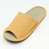 Japanese Cross Mosquito Kasuri Pattern Tatami Set of 3 [Lifestyle] Japanese-made Front-Opening Slippers, Large, [Kahoku Slippers, Kahoku, Yamagata,