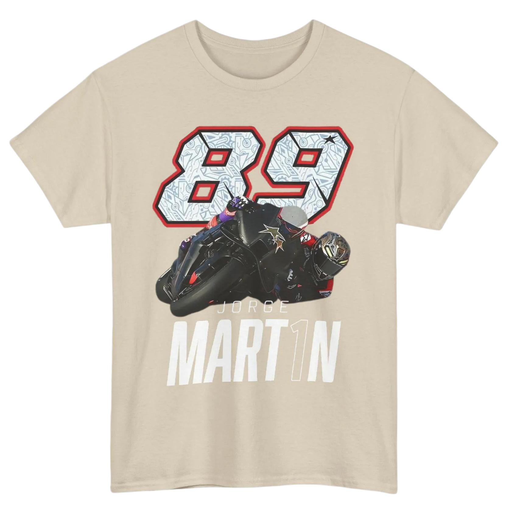

2026 89 Jorge Martin Graphic Unisex TShirt Oversized Cotton Unisex ONeck Short Sleeve Y2k Popular Street Style Fashion New Tee M