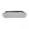Stainless Steel Oval Tray Perfect for Organizing Small Household Items