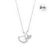 barbie Necklace Ginkgo Fairy Tale Niche Design High-end Sense Commuting Versatile Sansheng Youxing Lucky Smooth Romantic Elegant Atmosphere BBN716211