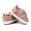 New Spring/Autumn Non-Slip Toddler Shoes, 0-1 Year, Rubber Sole, Double Velcro, PU Surface