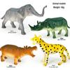 "1-9 inch Plastic Animal & Dinosaur Model Toy Set"