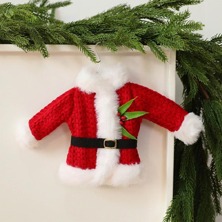 Santa Themed Holiday Accent Piece Metal Structure With Soft Fabric Body Christmas Mantels Shelf Decors