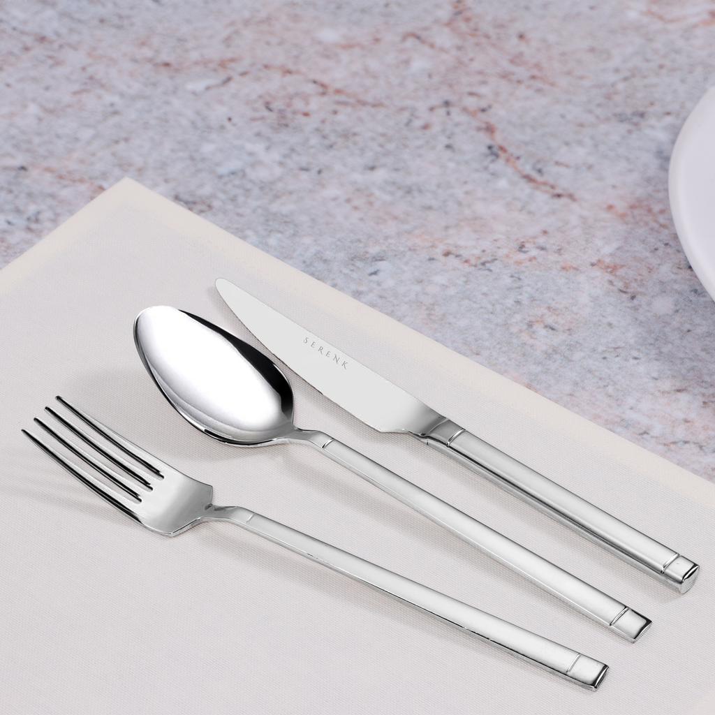 Serenk Barcelona Stainless Steel Cutlery Set 18 Pieces