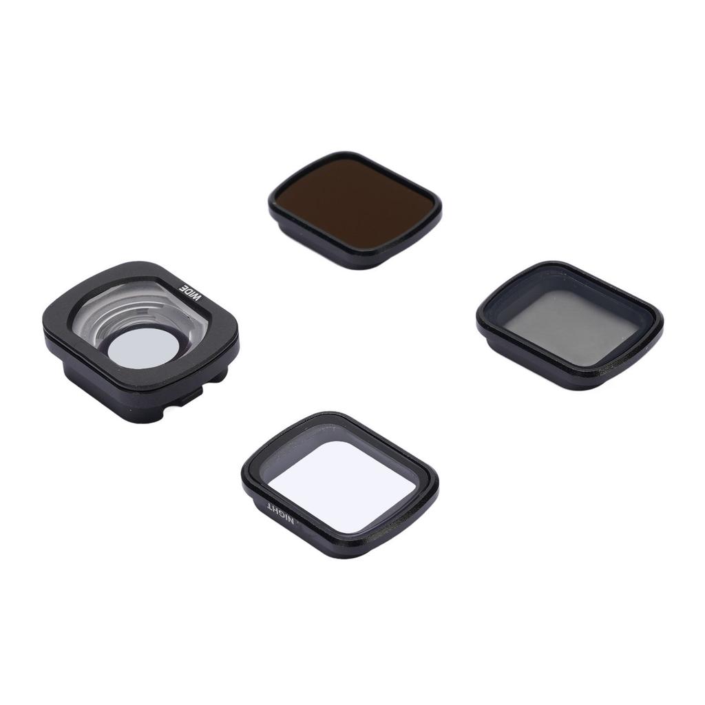 4PCS ND CPL Filter Set Aluminum Alloy HD Optical Glass ND128 NIGHT CPL Wide Angle Drone Lens