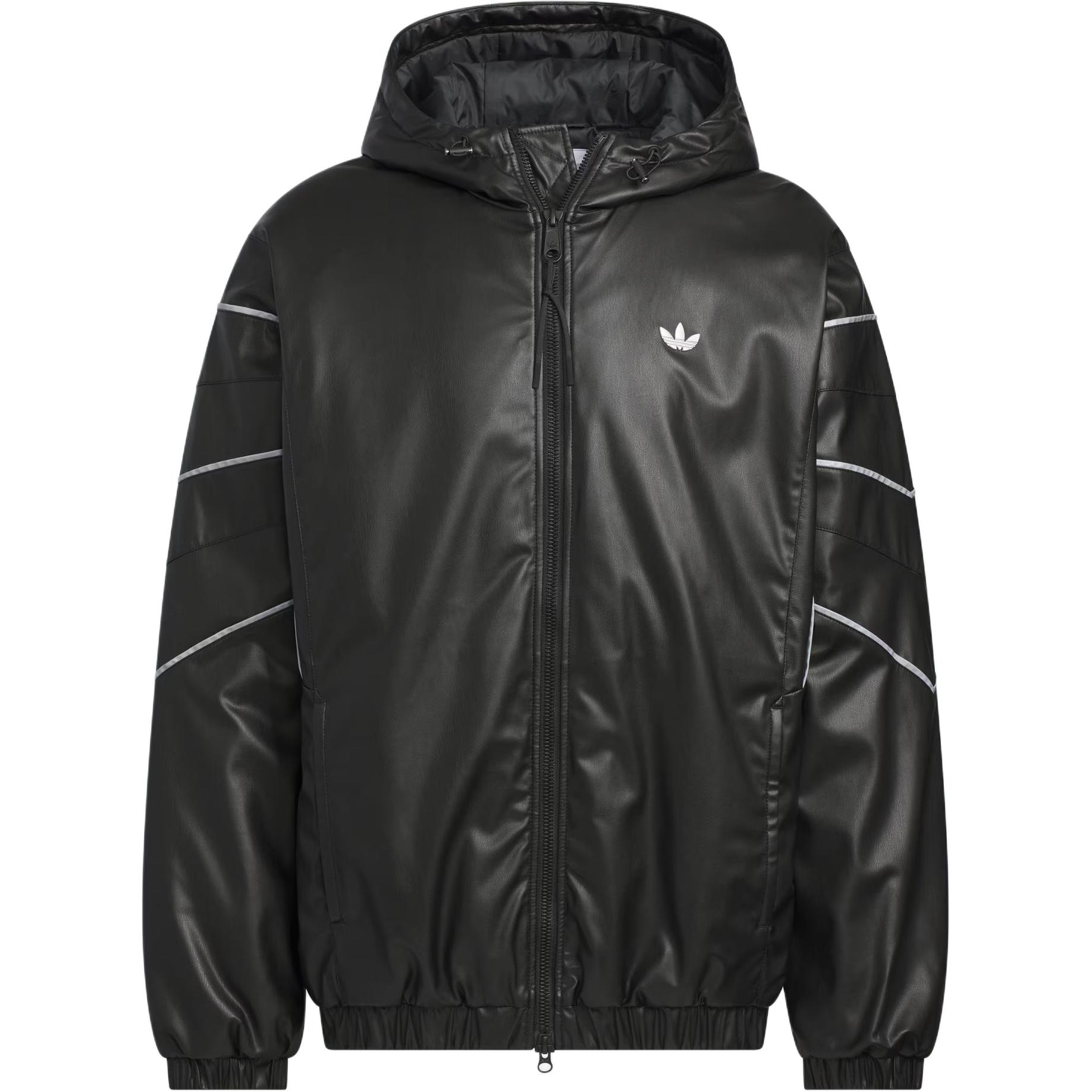 

Adidas Оригинальная спортивная теплая хлопковая куртка с капюшоном и длинными рукавами, унисекс, KC2653 S