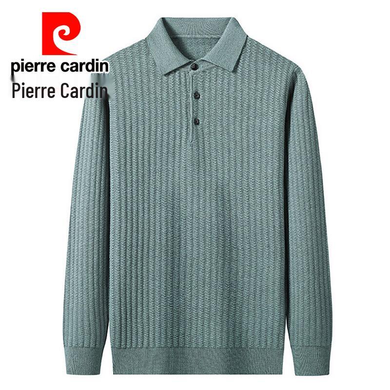 Pierre Cardin Men's Polo Collar Knit Sweater
