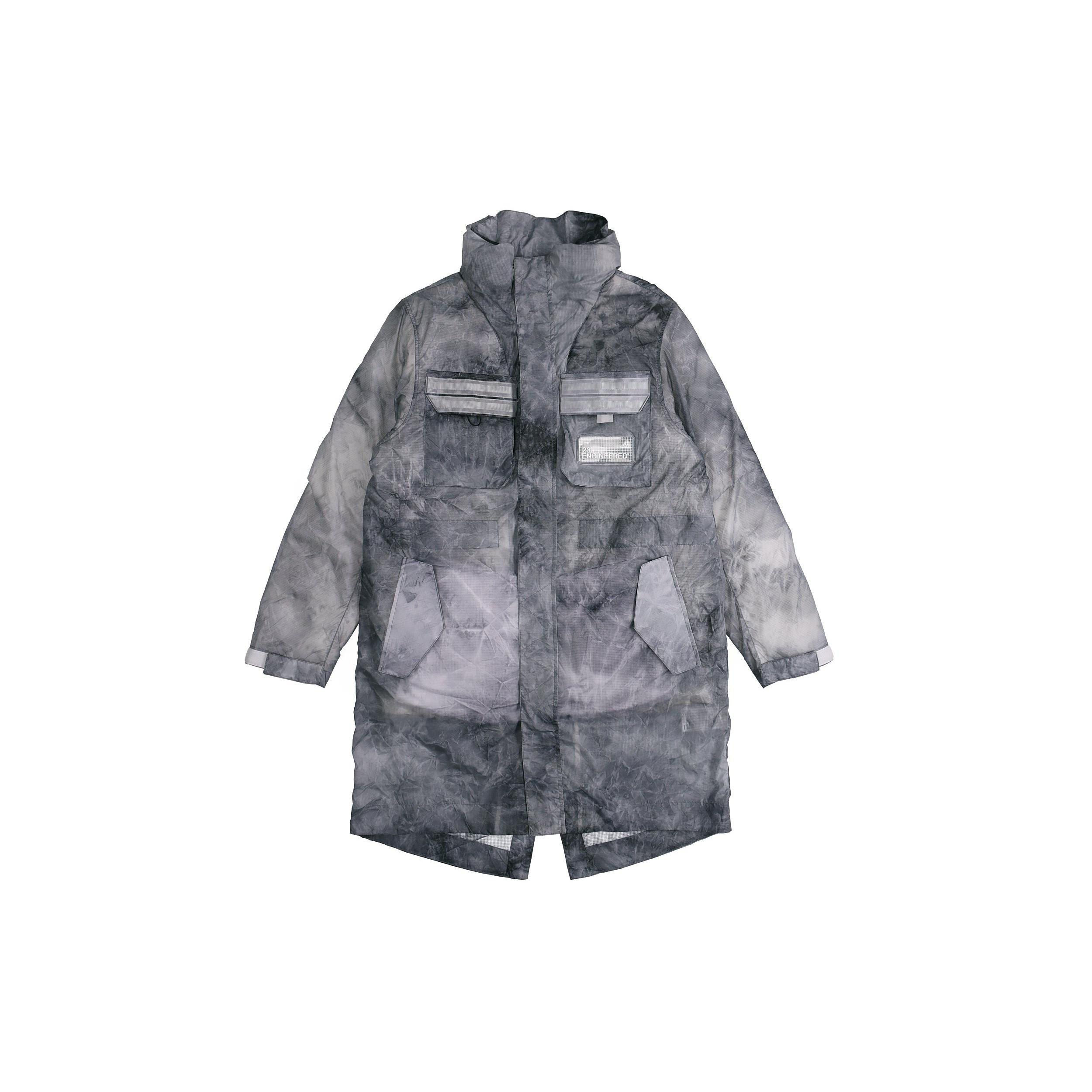 Air Jordan 23 Engineered Printing Casual Hooded Padded Jacket White Men s CU8626-100 XS