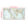 120*60cm Weltkarte (1941) Hintergrundtuch, Wanddeko Heimdeko, Arbeitszimmer, Geografische Werkzeuge, Tourismus-/Bildungswerkzeuge