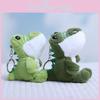 Cute Animal Plush Crocodile Doll With Pp Cotton Filling For Bag Decoration