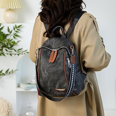 Retro Ladies Casual Backpack
