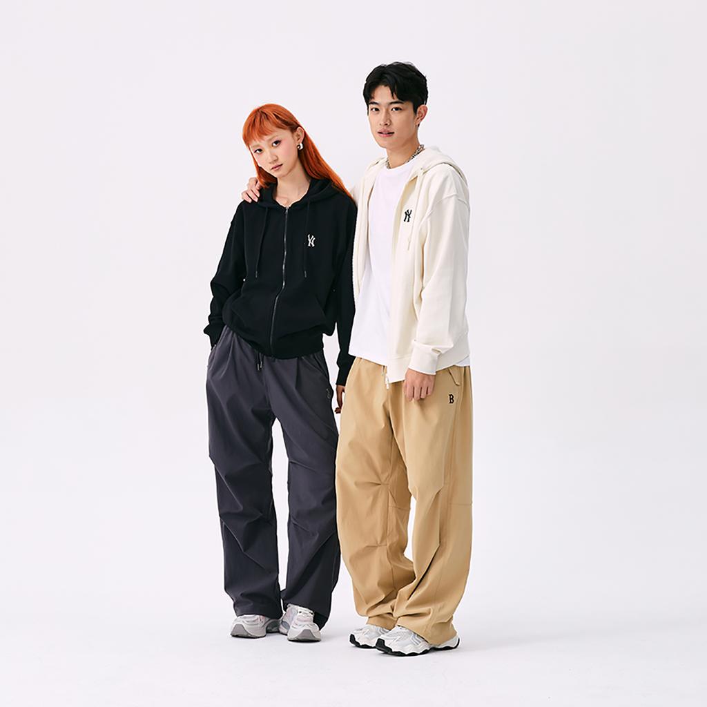 New MLB Boston Red Sox Basic Collection SS25 Casual Pants Unisex Charcoal Gray 3AWPB0851-43CGS