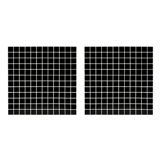2Pcs Retro Wall Tile Stickers, 3D Self Adhesive Tile Stickers, Waterproof Wall Decal, Peel And Stick Backsplash Decals for Kitchen Bathroom Wall