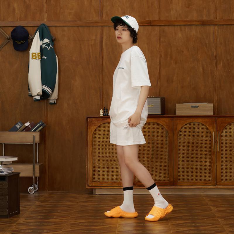 New Balance Hup Comfort Slides 'Bright Yellow' Sneakers SUFHUPO3